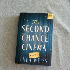 The Second Chance Cinema by - Blue Hardcover Novel